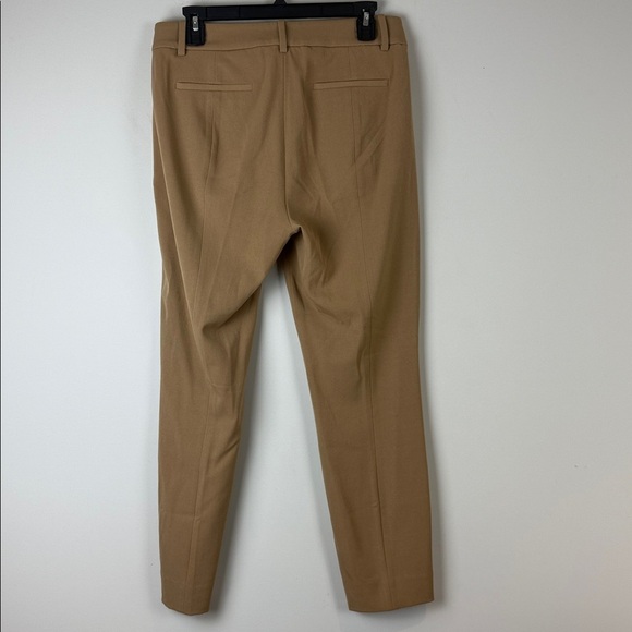 J Crew Slim Ankle Pants Camel Tan Size 8 - Picture 4 of 9